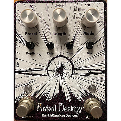 EarthQuaker Devices Used EarthQuaker Devices Astral Destiny Effect Pedal