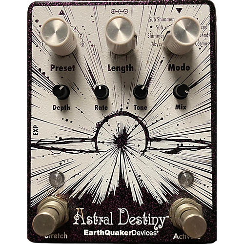 EarthQuaker Devices Used EarthQuaker Devices Astral Destiny Effect Pedal