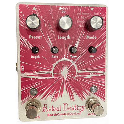 EarthQuaker Devices Used EarthQuaker Devices Astral Destiny Effect Pedal