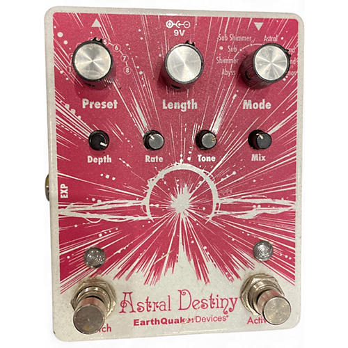 EarthQuaker Devices Used EarthQuaker Devices Astral Destiny Effect Pedal