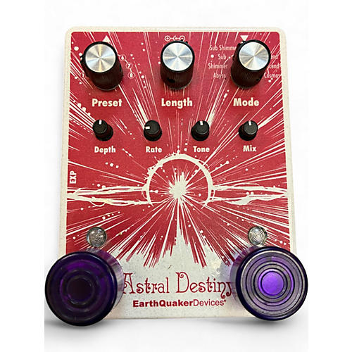 Used EarthQuaker Devices Astral Destiny Pedal