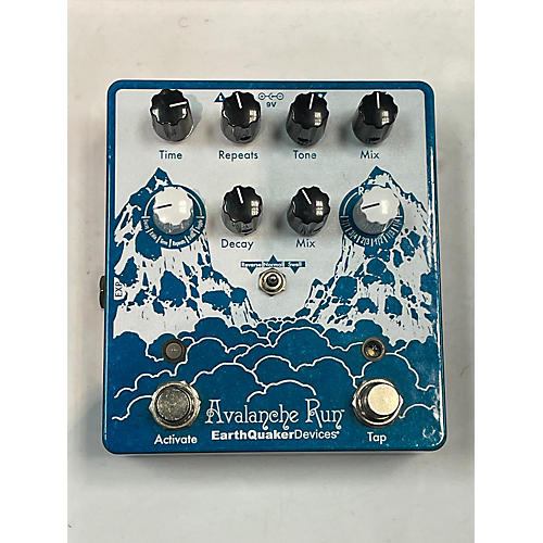 EarthQuaker Devices Used EarthQuaker Devices Avalanche Run V2 Delay Effect Pedal