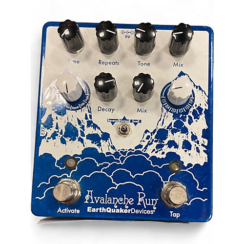 EarthQuaker Devices Used EarthQuaker Devices Avalanche Run V2 Delay Effect Pedal