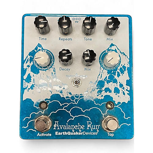 EarthQuaker Devices Used EarthQuaker Devices Avalanche Run V2 Delay Effect Pedal