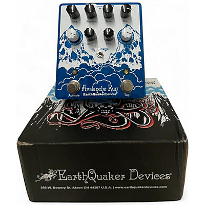 Used EarthQuaker Devices Avalanche Run V2 Delay Effect Pedal