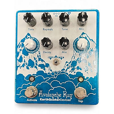 Used EarthQuaker Devices Avalanche Run V2 Delay Effect Pedal