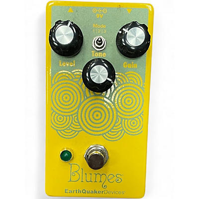 Used EarthQuaker Devices BLUMES Effect Pedal Package