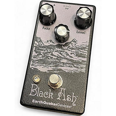 Used EarthQuaker Devices Black Ash Endangered Fuzz Effect Pedal