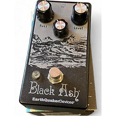 Used EarthQuaker Devices Black Ash Endangered Fuzz Effect Pedal