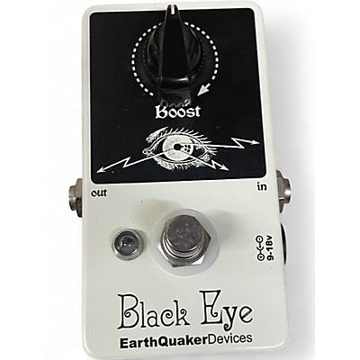 Used EarthQuaker Devices Black Eye Clean Boost Effect Pedal