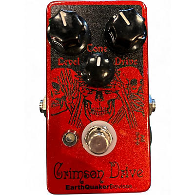 Used EarthQuaker Devices CRIMSON DRIVE Effect Pedal