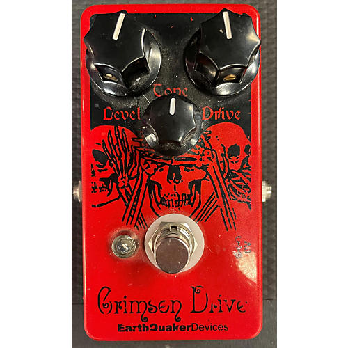 EarthQuaker Devices Used EarthQuaker Devices Crimson Drive Germanium Overdrive Effect Pedal