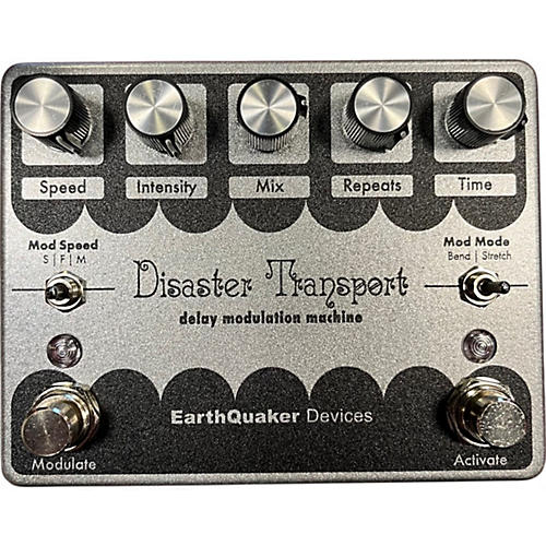 Used EarthQuaker Devices Disaster Transport Modulated Delay Effect Pedal