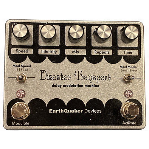 Used EarthQuaker Devices Disaster Transport Modulated Delay Effect Pedal
