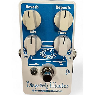 EarthQuaker Devices Used EarthQuaker Devices Dispatch Master Delay and Reverb Effect Pedal