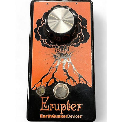 EarthQuaker Devices Used EarthQuaker Devices Erupter Fuzz Effect Pedal