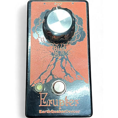 EarthQuaker Devices Used EarthQuaker Devices Erupter Fuzz Effect Pedal