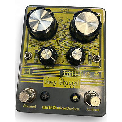 Used EarthQuaker Devices Gray Channel Dynamic Dirt Doubler Effect Pedal