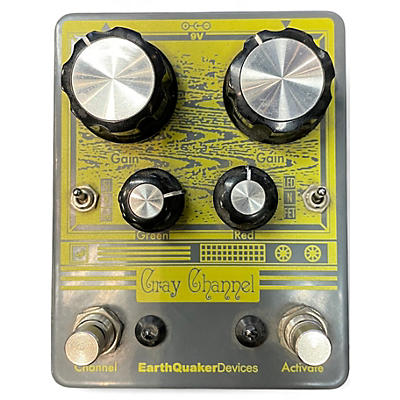 Used EarthQuaker Devices Grey Channel Overdrive Effect Pedal