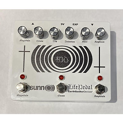 EarthQuaker Devices Used EarthQuaker Devices Life Pedal V3 White Effect Pedal