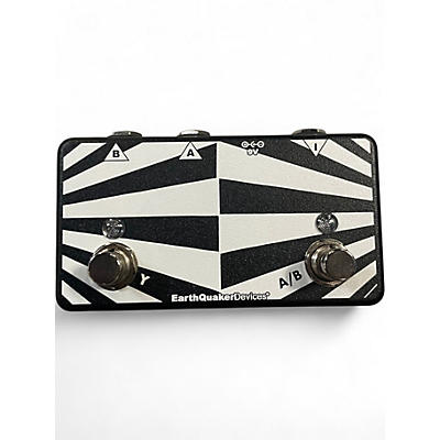 Used EarthQuaker Devices Passive ABY Box Black and White Pedal