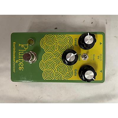 EarthQuaker Devices Used EarthQuaker Devices Plumes Small Signal Shredder Overdrive Effect Pedal