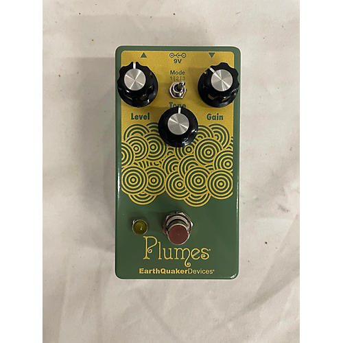 EarthQuaker Devices Used EarthQuaker Devices Plumes Small Signal Shredder Overdrive Effect Pedal