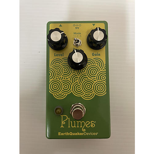 EarthQuaker Devices Used EarthQuaker Devices Plumes Small Signal Shredder Overdrive Effect Pedal