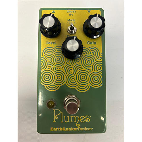 EarthQuaker Devices Used EarthQuaker Devices Plumes Small Signal Shredder Overdrive Effect Pedal