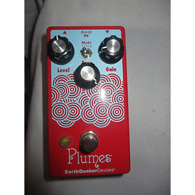 EarthQuaker Devices Used EarthQuaker Devices Plumes Small Signal Shredder Overdrive Effect Pedal