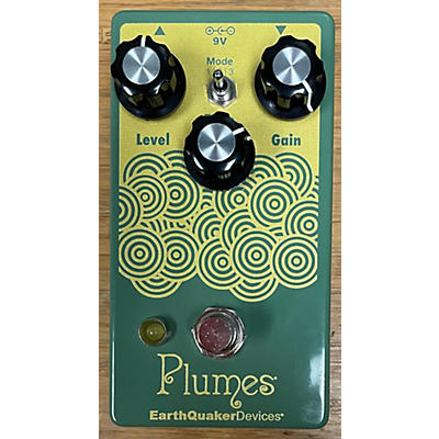 EarthQuaker Devices Used EarthQuaker Devices Plumes Small Signal Shredder Overdrive Effect Pedal