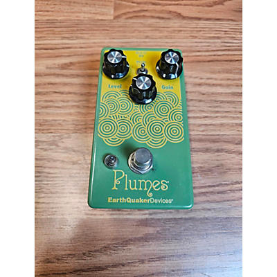 EarthQuaker Devices Used EarthQuaker Devices Plumes Small Signal Shredder Overdrive Effect Pedal