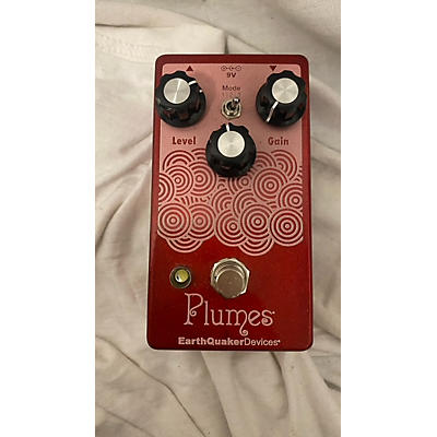 EarthQuaker Devices Used EarthQuaker Devices Plumes Small Signal Shredder Overdrive Effect Pedal