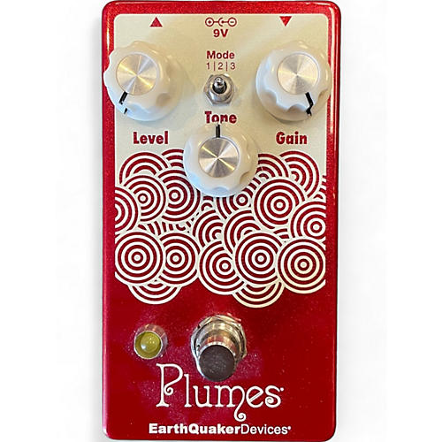 EarthQuaker Devices Used EarthQuaker Devices Plumes Small Signal Shredder Overdrive Effect Pedal