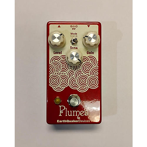 EarthQuaker Devices Used EarthQuaker Devices Plumes Small Signal Shredder Overdrive Effect Pedal