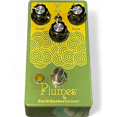 EarthQuaker Devices Used EarthQuaker Devices Plumes Small Signal Shredder Overdrive Effect Pedal