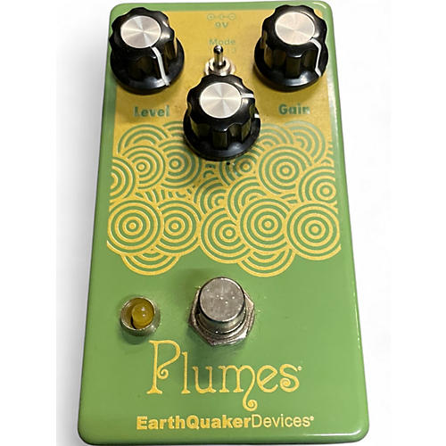 EarthQuaker Devices Used EarthQuaker Devices Plumes Small Signal Shredder Overdrive Effect Pedal