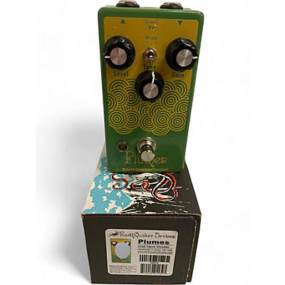 EarthQuaker Devices Used EarthQuaker Devices Plumes Small Signal Shredder Overdrive Effect Pedal