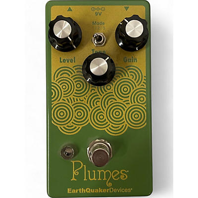 EarthQuaker Devices Used EarthQuaker Devices Plumes Small Signal Shredder Overdrive Effect Pedal