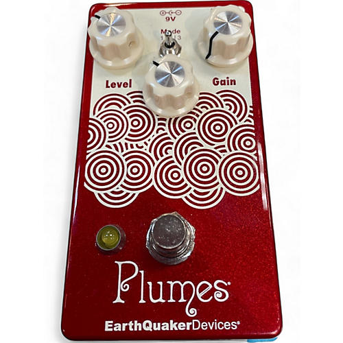 EarthQuaker Devices Used EarthQuaker Devices Plumes Small Signal Shredder Overdrive Effect Pedal