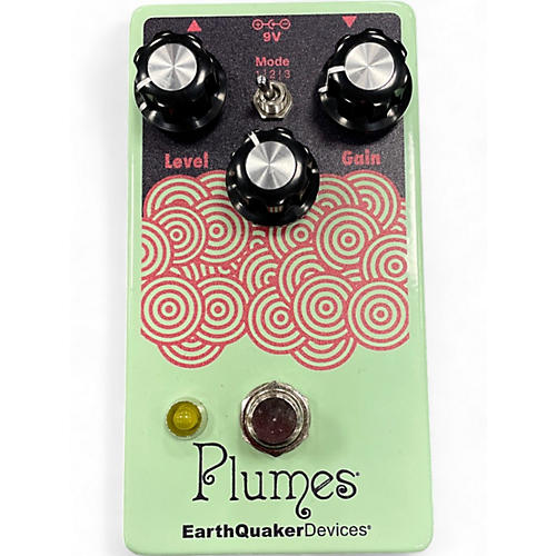 EarthQuaker Devices Used EarthQuaker Devices Plumes Small Signal Shredder Overdrive Effect Pedal