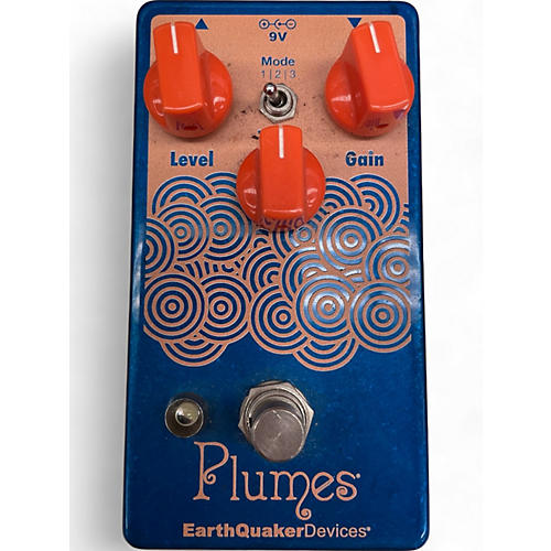 EarthQuaker Devices Used EarthQuaker Devices Plumes Small Signal Shredder Overdrive Effect Pedal