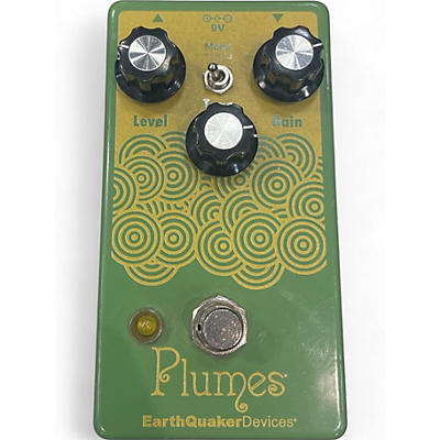 EarthQuaker Devices Used EarthQuaker Devices Plumes Small Signal Shredder Overdrive Effect Pedal