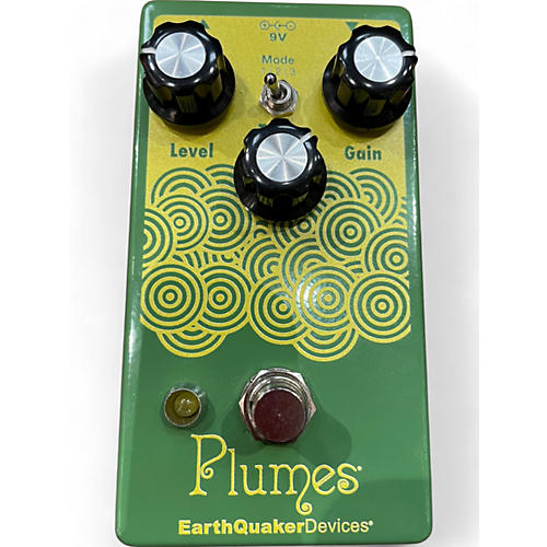 EarthQuaker Devices Used EarthQuaker Devices Plumes Small Signal Shredder Overdrive Effect Pedal