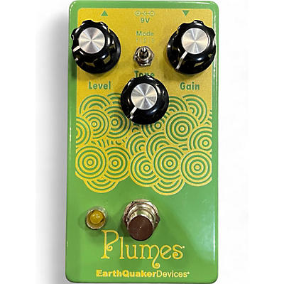 EarthQuaker Devices Used EarthQuaker Devices Plumes Small Signal Shredder Overdrive Effect Pedal