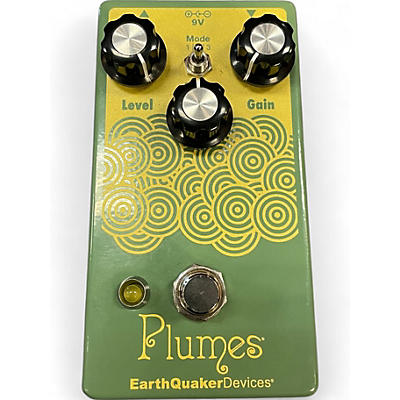 EarthQuaker Devices Used EarthQuaker Devices Plumes Small Signal Shredder Overdrive Effect Pedal