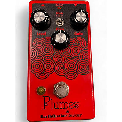 EarthQuaker Devices Used EarthQuaker Devices Plumes Small Signal Shredder Overdrive Effect Pedal