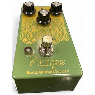 EarthQuaker Devices Used EarthQuaker Devices Plumes Small Signal Shredder Overdrive Effect Pedal