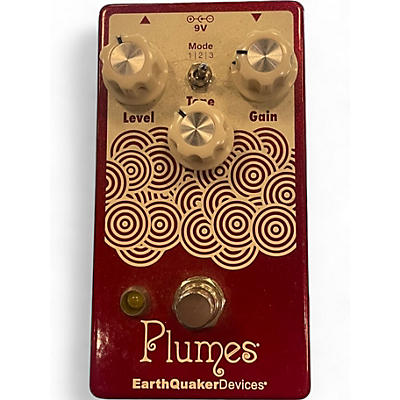 EarthQuaker Devices Used EarthQuaker Devices Plumes Small Signal Shredder Overdrive Effect Pedal