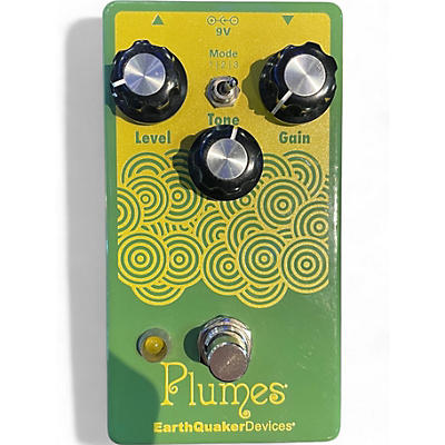 Used EarthQuaker Devices Plumes Small Signal Shredder Overdrive Effect Pedal